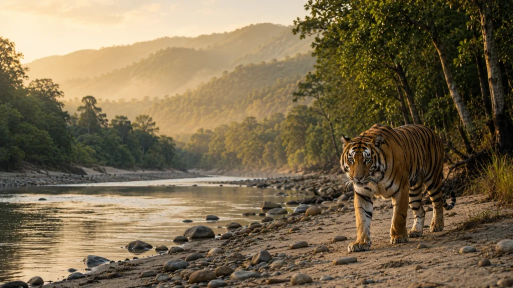 Wildlife of Uttarakhand featuring its prominent fauna flora and prominent ecosystems.